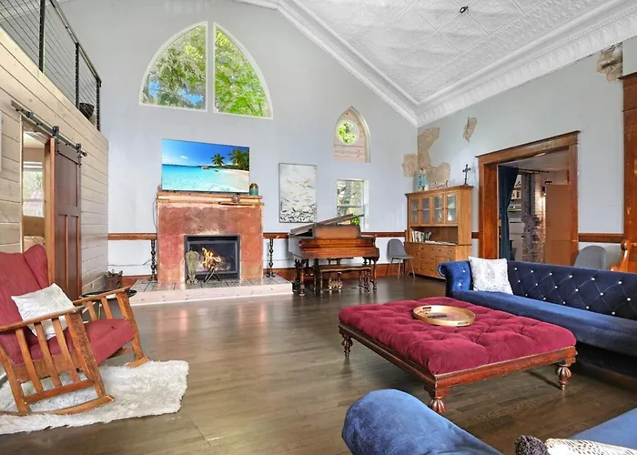 Holy Smokes, What A Stay! Spacious Church Convert